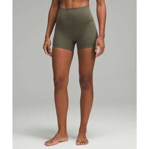 lululemon athletica Olive Green Jean Shorts